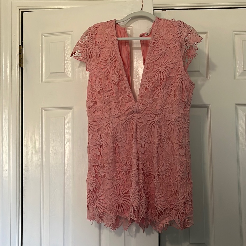 Cotton candy romper